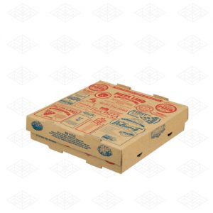 جعبه پیتزا دوتکه مقوایی