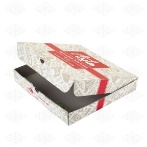 جعبه پیتزا مقوایی هایدا - در باز