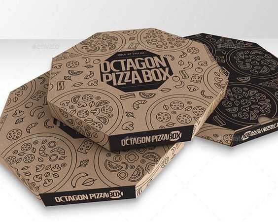 جعبه‌های پیتزا چندضلعی