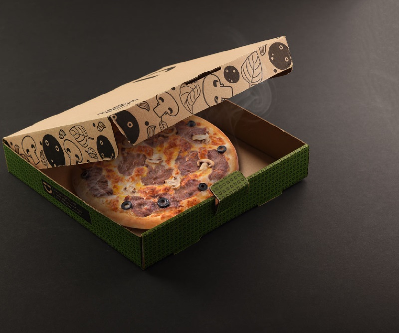 طراحی های مختلف جعبه پیتزا