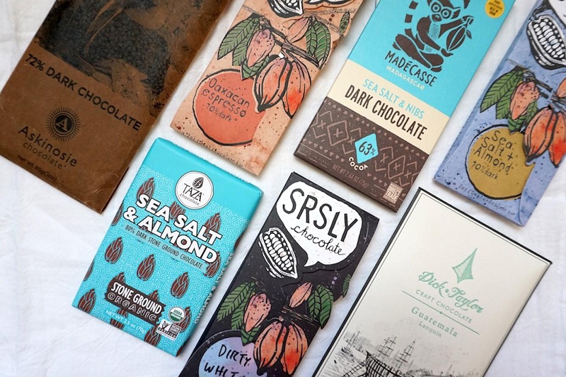 تنوع در طراحی بسته بندی شکلات
